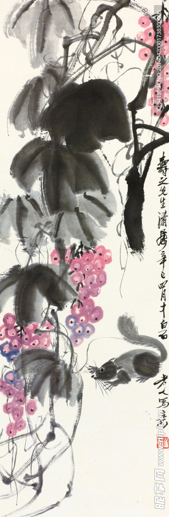 松鼠葡萄
