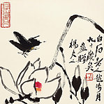 玉兰蛱蝶图