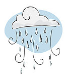 下雨图标