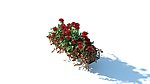 花篮 花模型