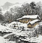 山居雪后