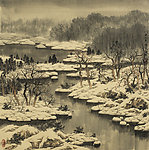 一片春雪寄禅心