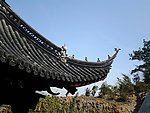 古代建筑一角屋檐