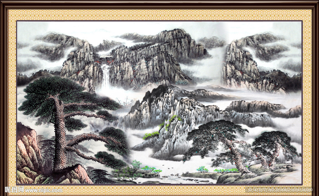国画山水