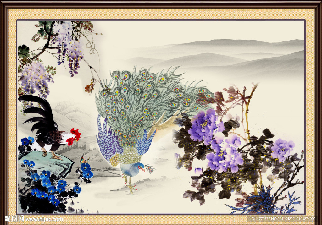 国画花鸟图