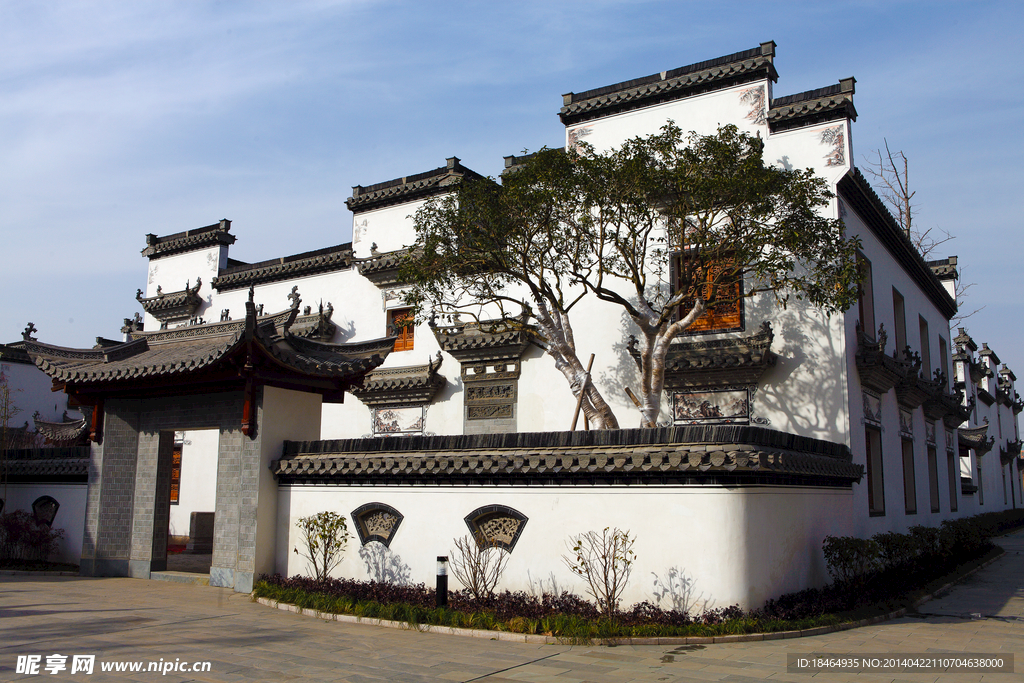 徽派建筑敦厚堂