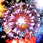 烟花烟火火花光图片