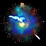 烟花烟火火花光图片