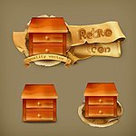 抽屉图标标志ICON