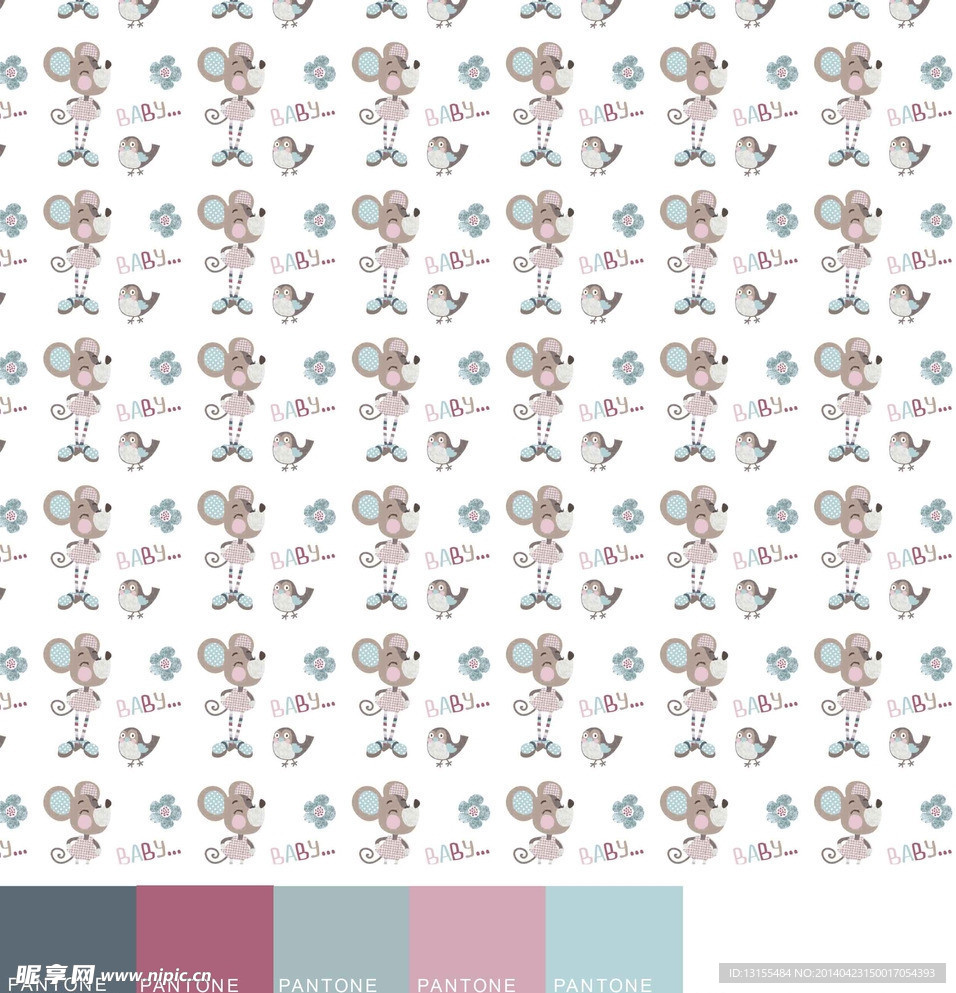 米老鼠小鸟素材