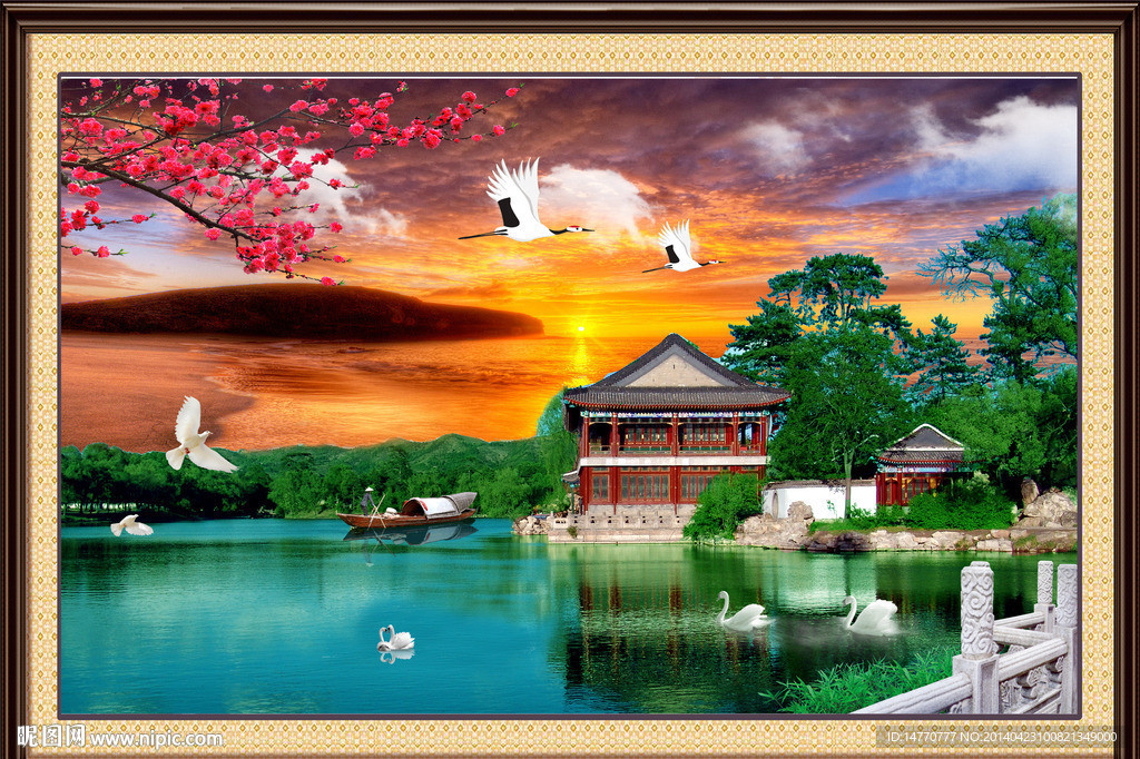 风景如画