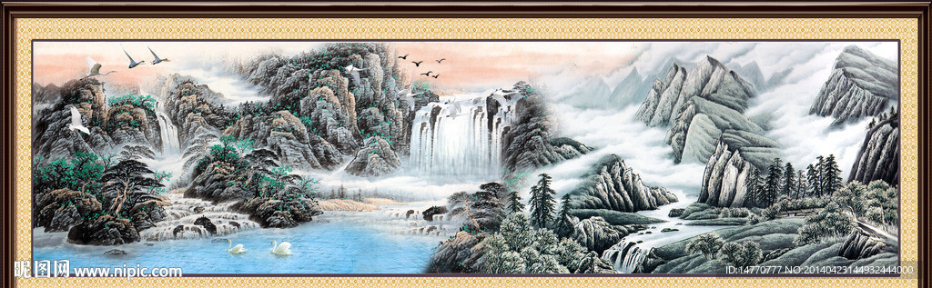 国画山水
