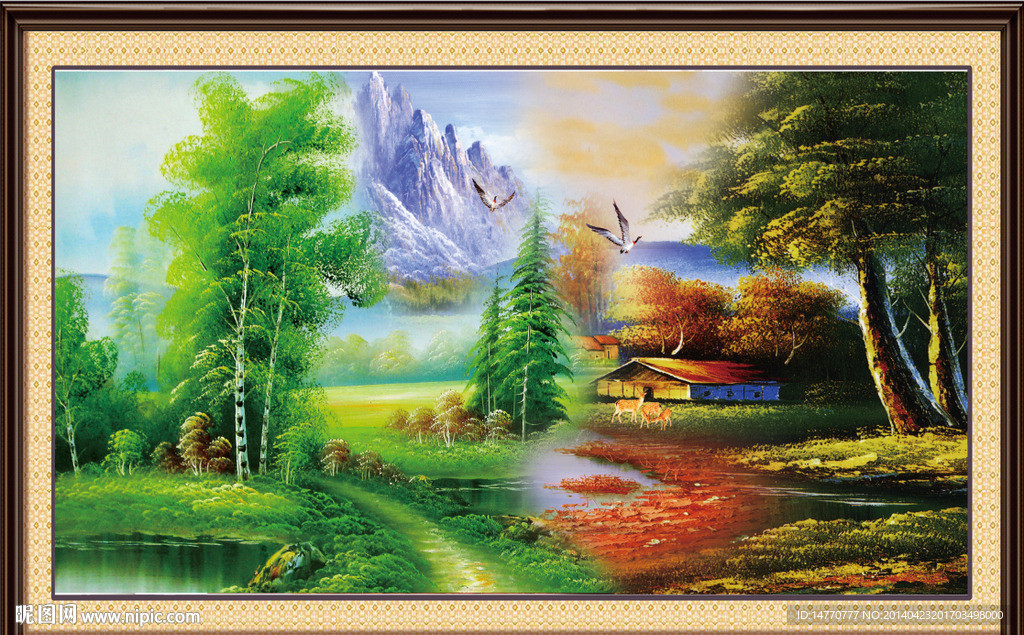 油画风景
