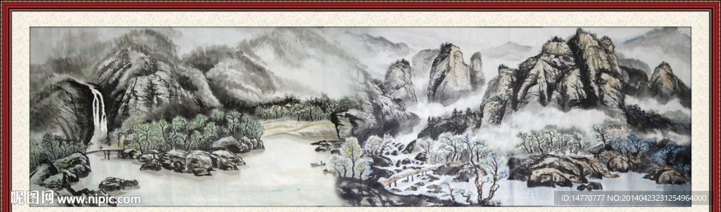 国画山水