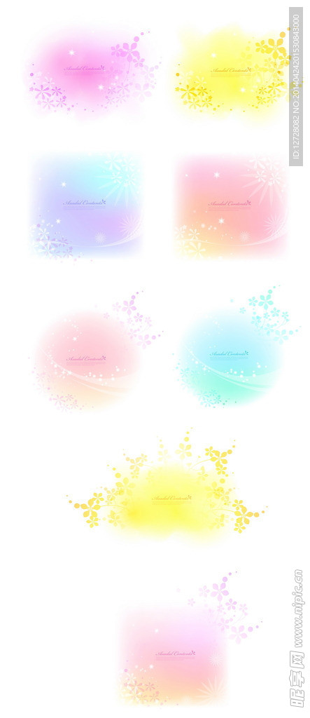 浪漫花纹