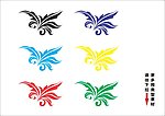 矢量花纹
