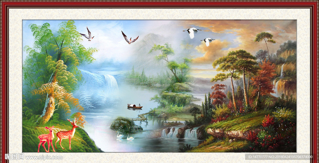 油画风景
