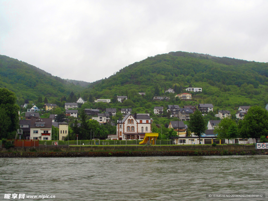 莱茵河风景