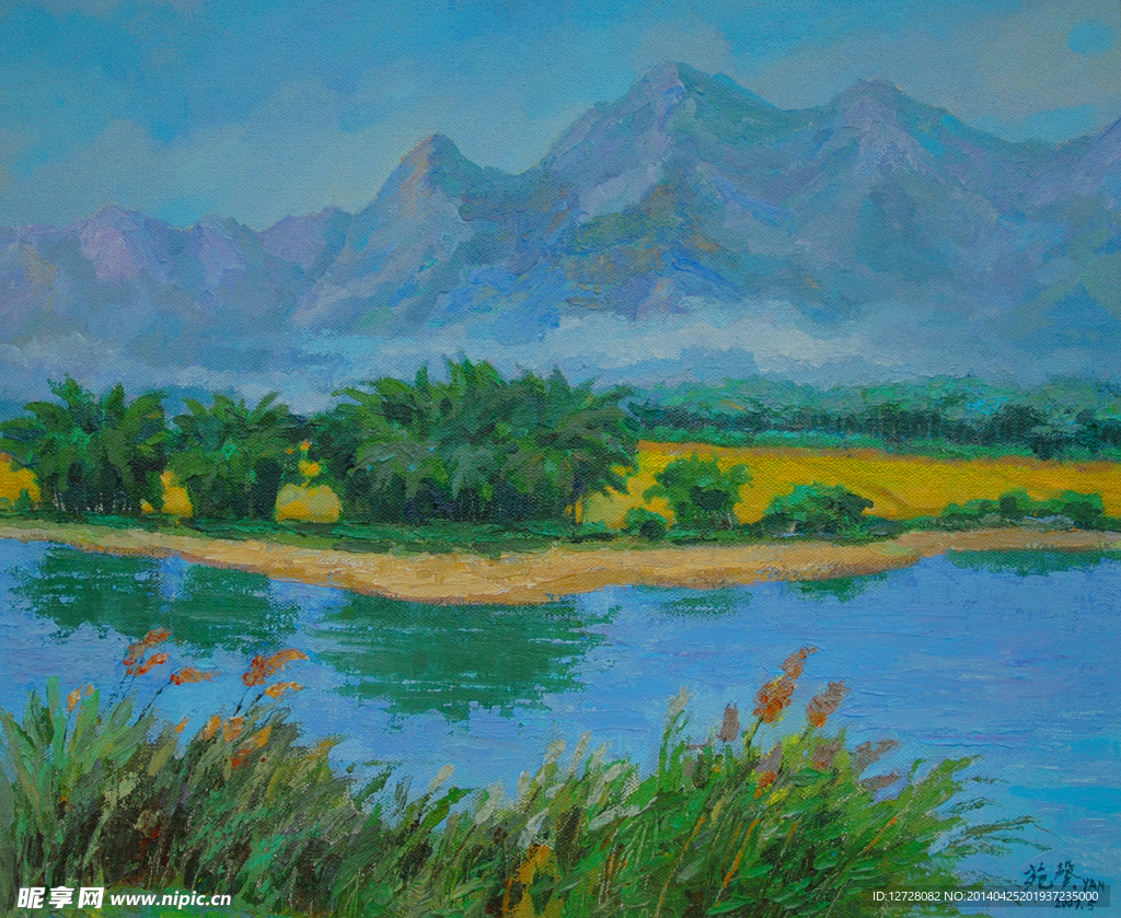 风景油画