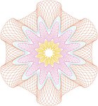 防伪花纹证书花纹底纹