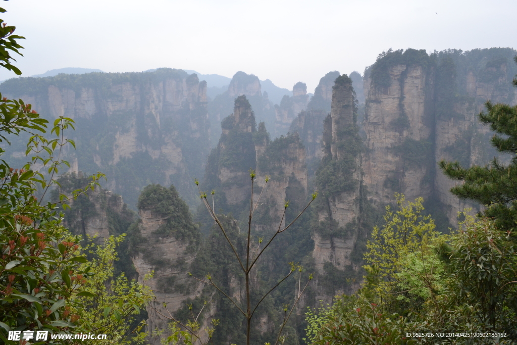 张家界自然风景图片素