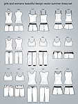 服装模板