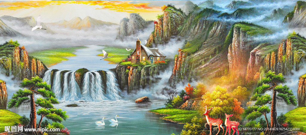 油画图片