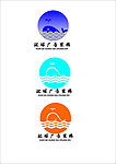 鲸鱼圆形logo