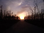 大庆三永湖夕阳