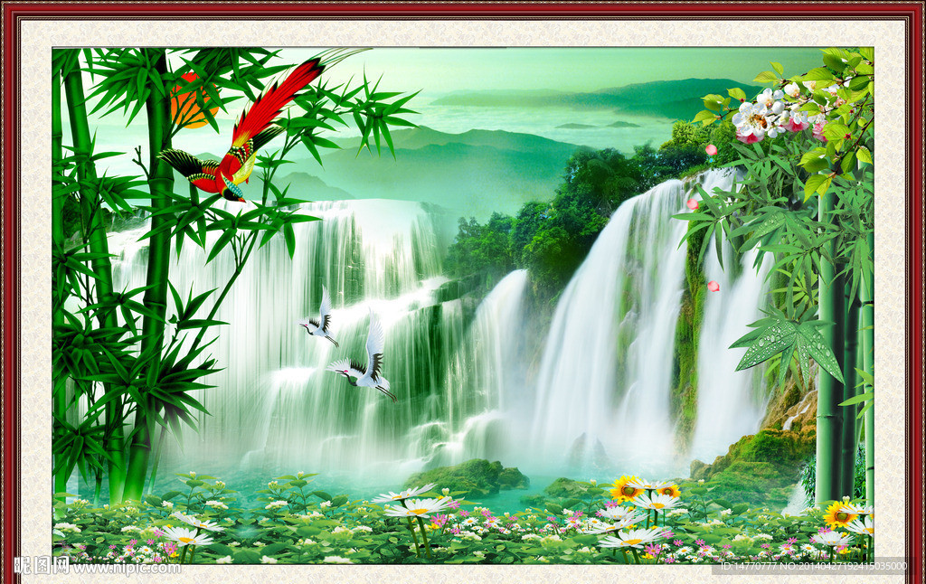 风景如画