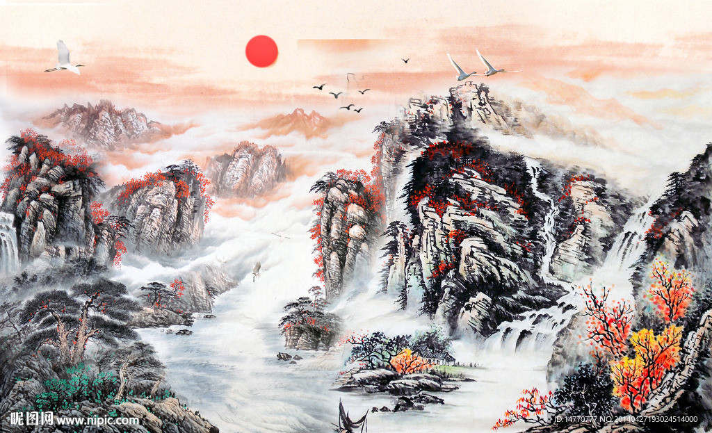 国画山水