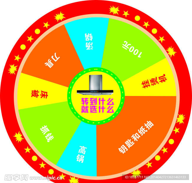 有奖幸运转盘