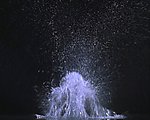 水滴流动素材