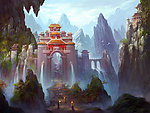 游戏场景原画