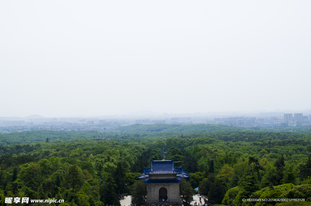 中山陵远景