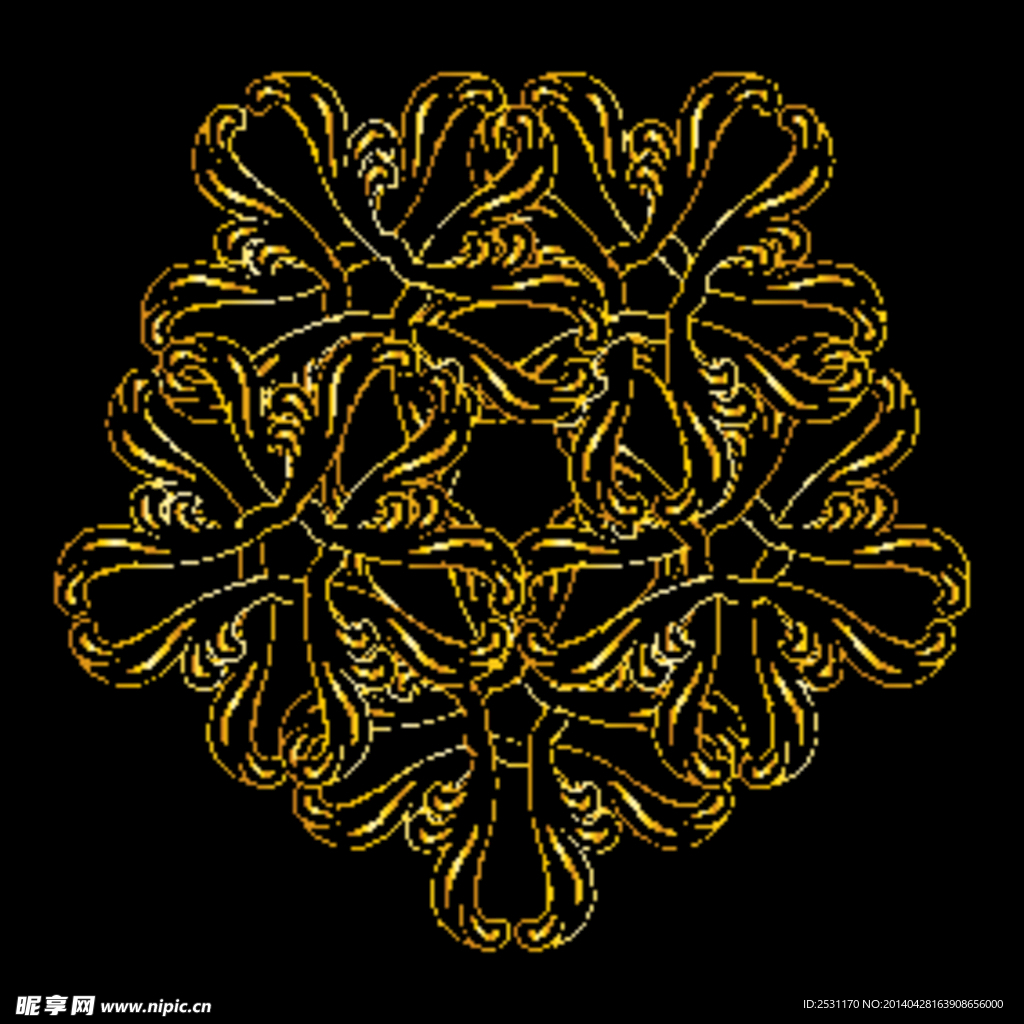 花纹 花边