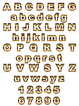 金属字体