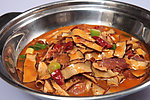 风吹肉炖香干