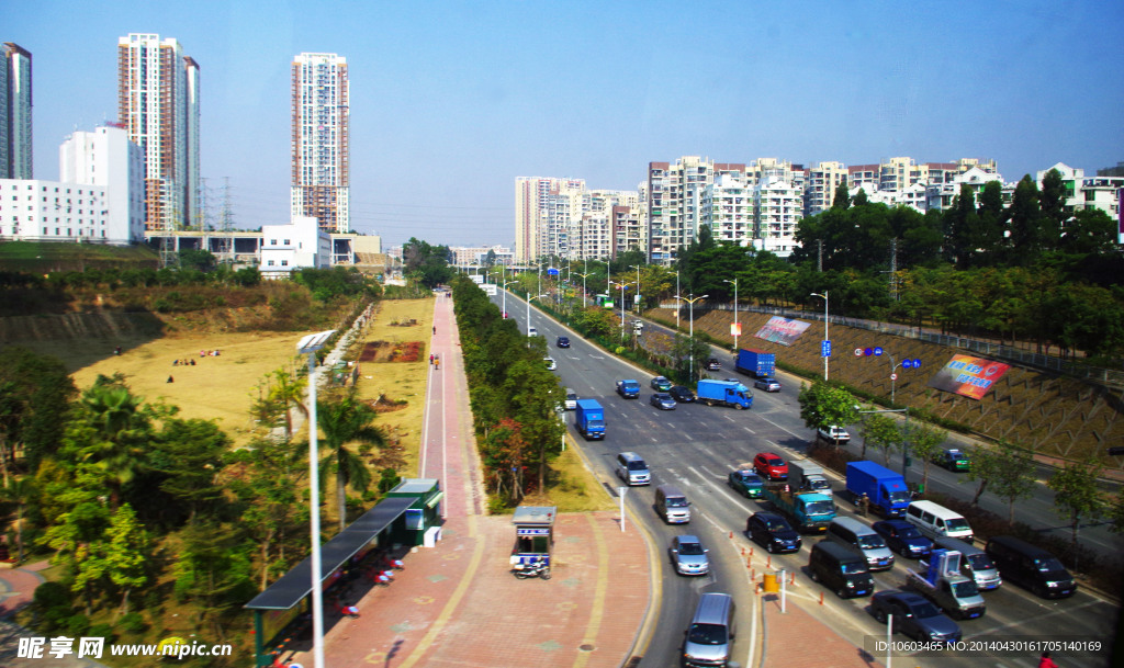 城市交通风景