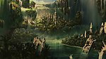 风景 手绘 插画