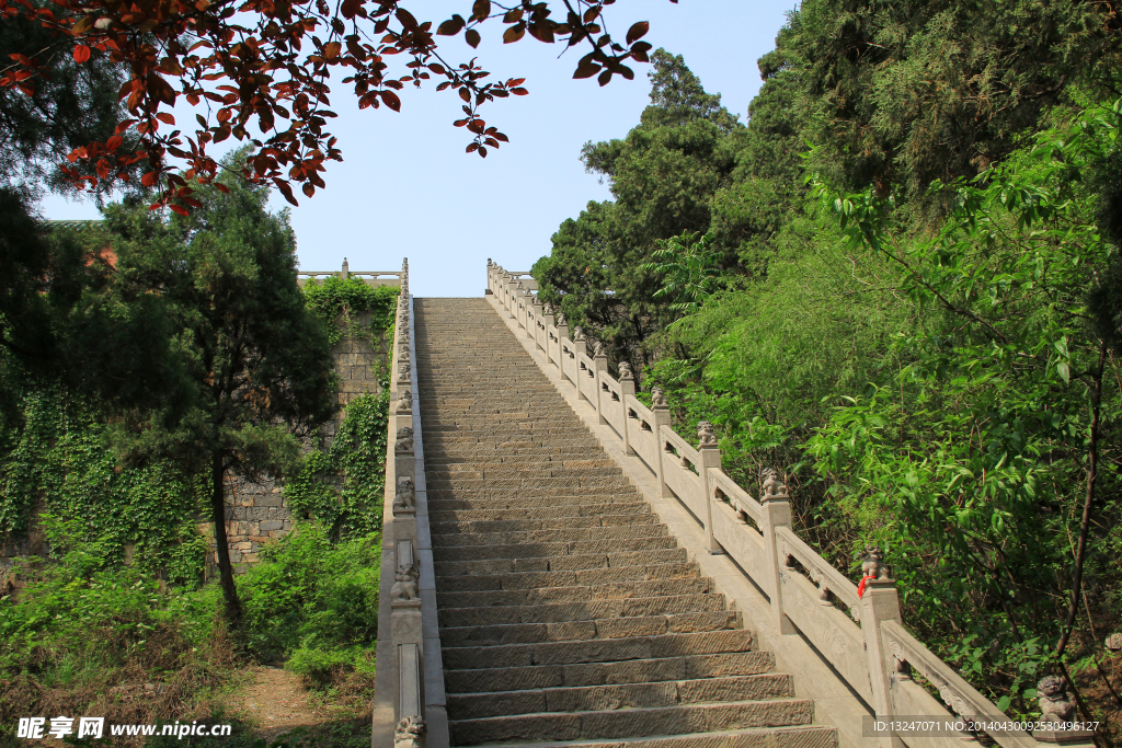 古寺阶梯