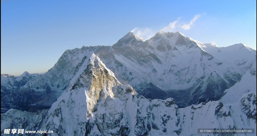 雪山航拍