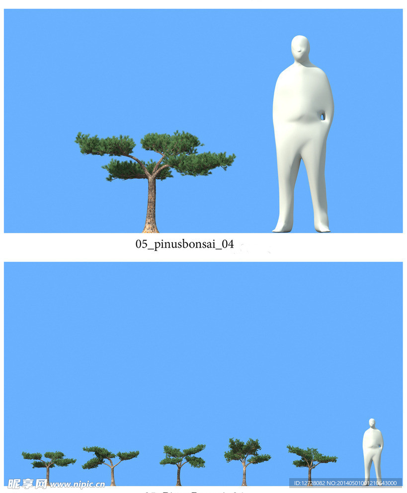 松树模型