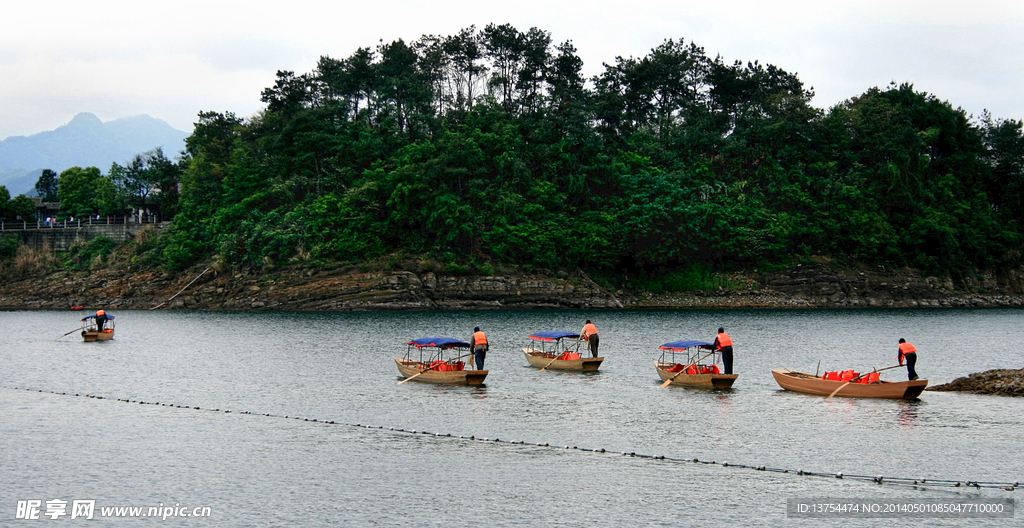 千岛湖漂流