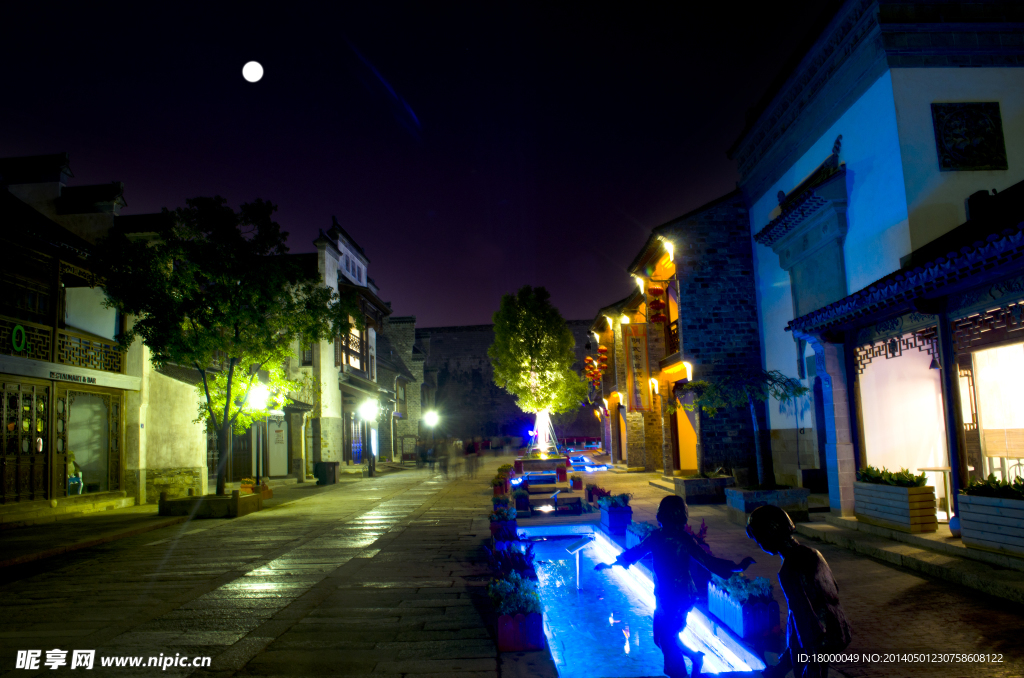 老门东古建筑夜景