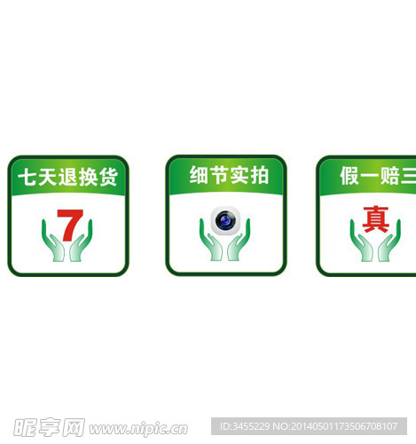 七天退换货标