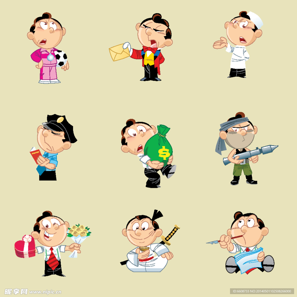 卡通儿童孩子小孩动画