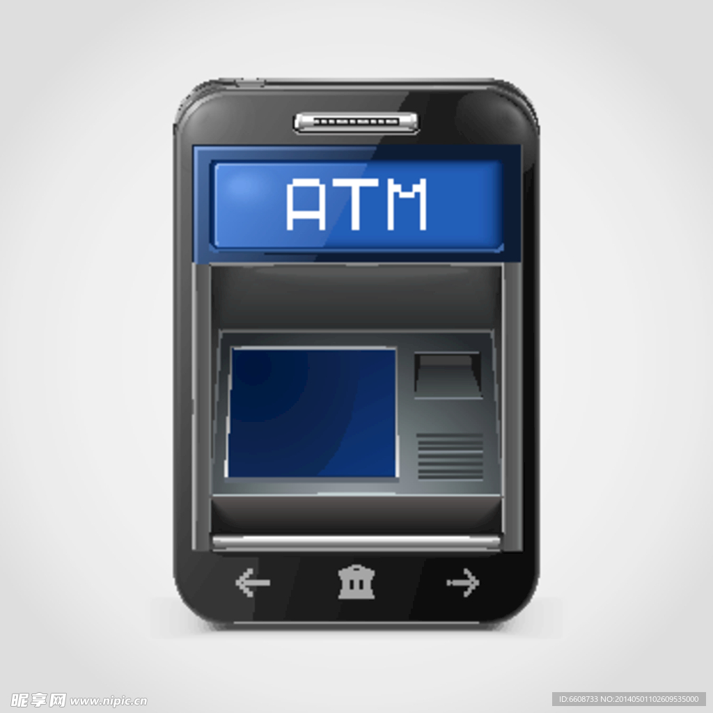 ATM图标标志