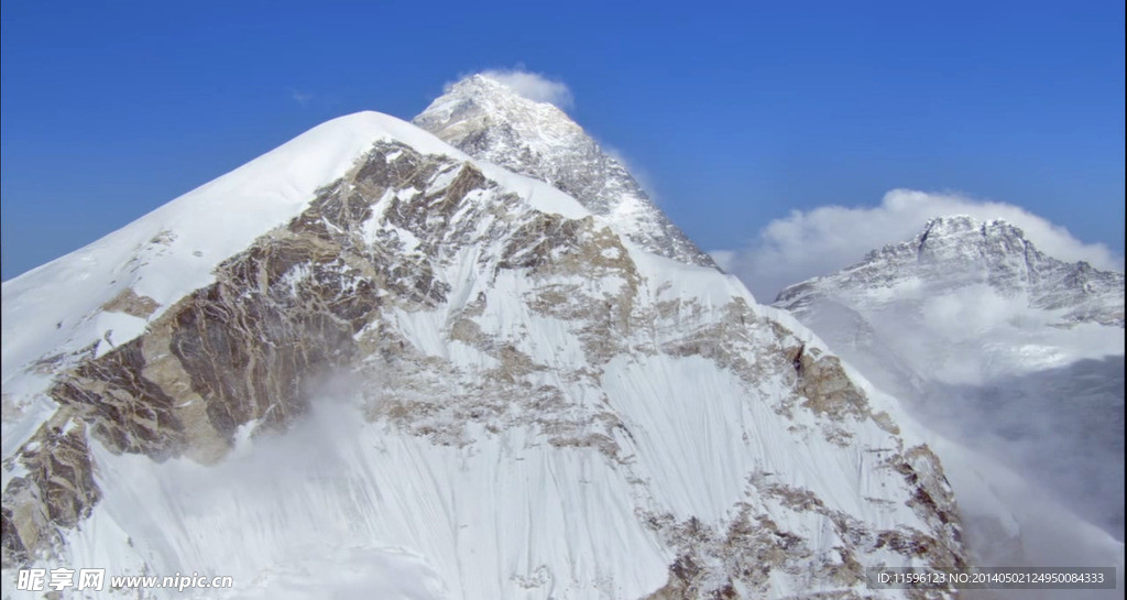 雪山航拍