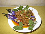 茄子烧排骨